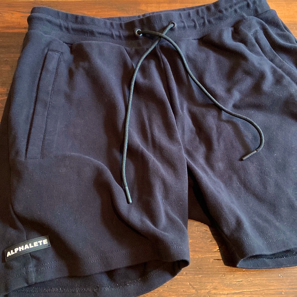 Alphalete short size large